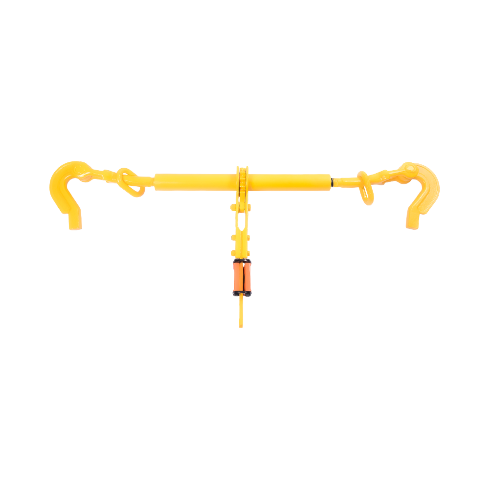 重型90000磅防锈喷塑河船用棘轮紧链器（配鹦鹉钩）