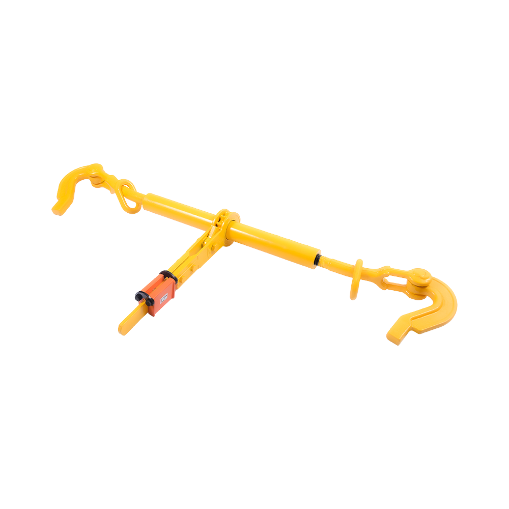 重型90000磅防锈喷塑河船用棘轮紧链器（配鹦鹉钩）