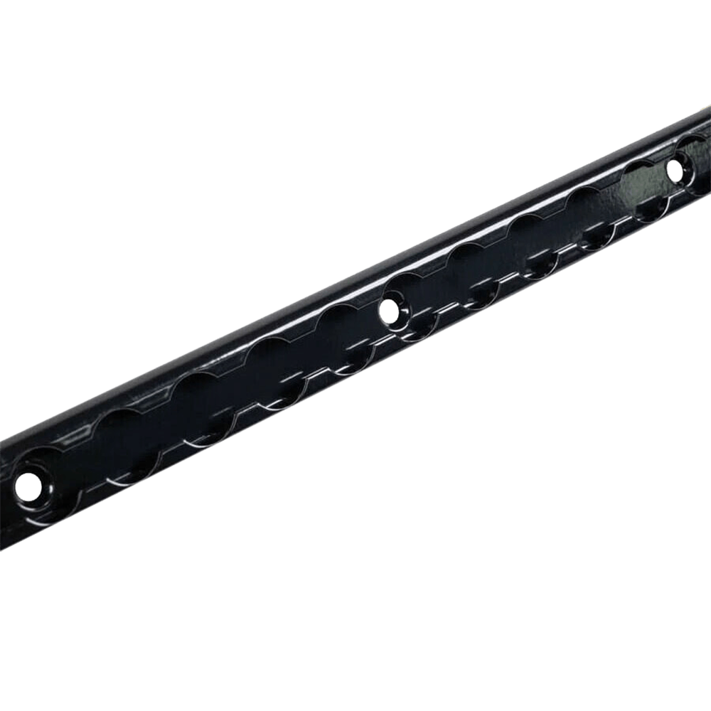 72英寸黑色阳极氧化处理铝制L型轨道