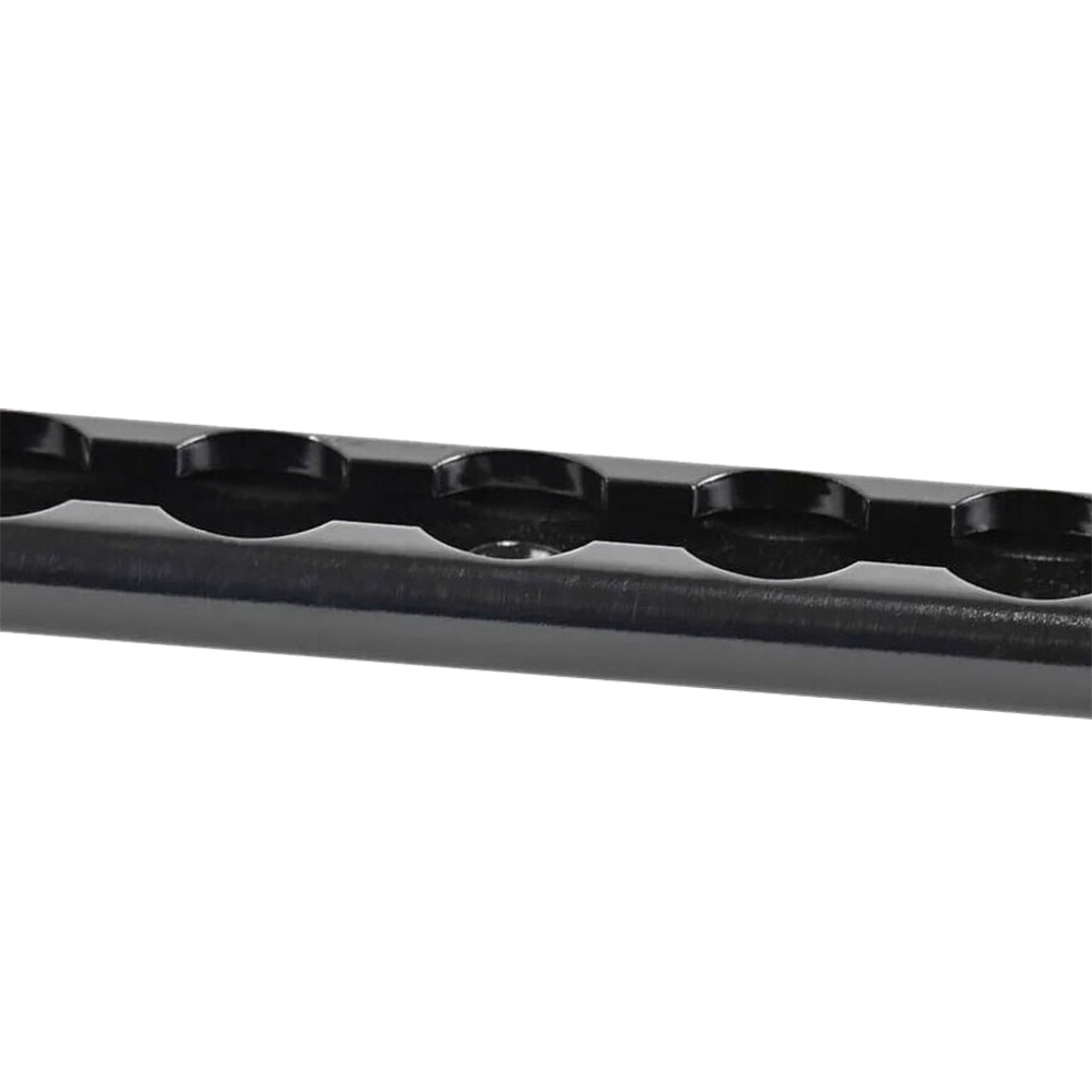 72英寸黑色阳极氧化处理铝制L型轨道