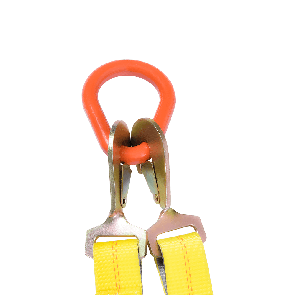 拖车用棘轮J型钩V型绑带（RTJ多点挂钩款）