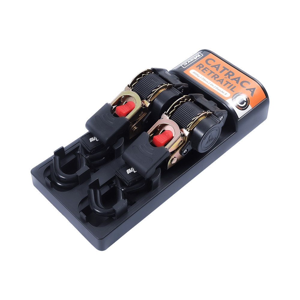 货物固定用聚酯织带棘轮绑带套装