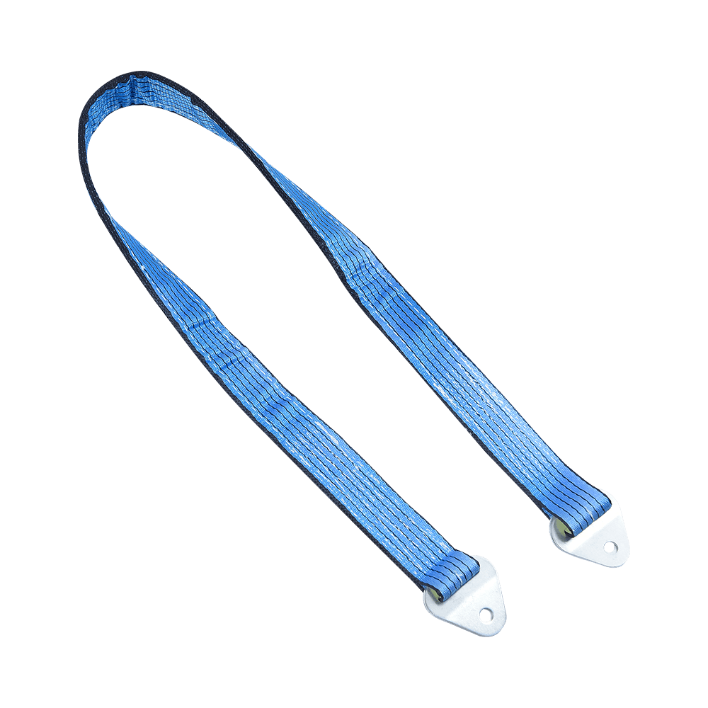 重型蓝色保护套 宽型汽车轴牵引绑带（配D型环）